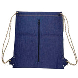 KAPITAL 8oz Denim Drawstring Bag (DENIM REPAIRSpt) [ K2608XB502 ] cotwo