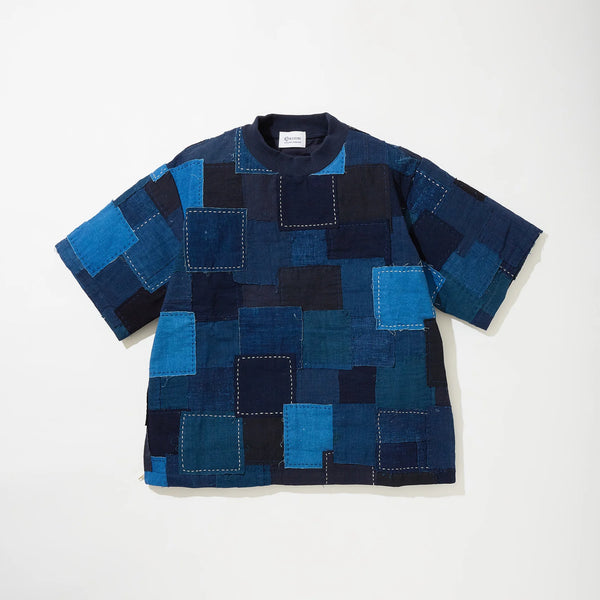 KUON Vintage Boro Patchwork Pullover Shirt – cotwohk