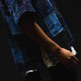 KUON 25S/S Vintage Boro Patchwork Pullover Shirt [ 190CS02B484-78-03 ]