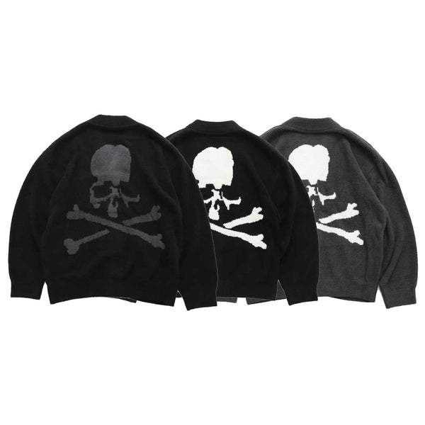 MASTERMIND WORLD 25A/W LOUNGE CARDIGAN [ MW25S15-BL026 ]