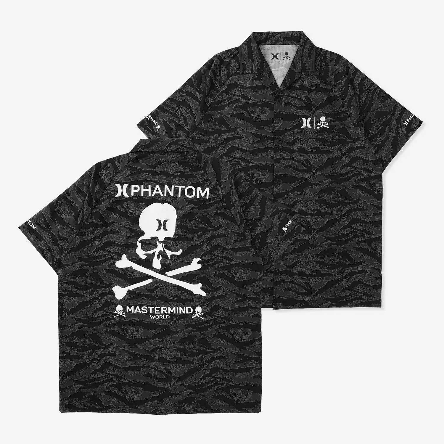 MASTERMIND WORLD × Hurley PHANTOM Pre-order ] MASTERMIND WORLD x HURLEY PHANTOM WOVEN SHIRT – cotwohk