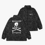 MASTERMIND WORLD x HURLEY PHANTOM WOVEN ZIP UP JACKET cotwo