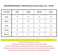 MASTERMIND WORLD x NEW ERA Short Sleeve Cotton Tee - 25A/W