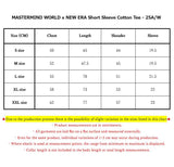 MASTERMIND WORLD x NEW ERA Short Sleeve Cotton Tee - 25A/W
