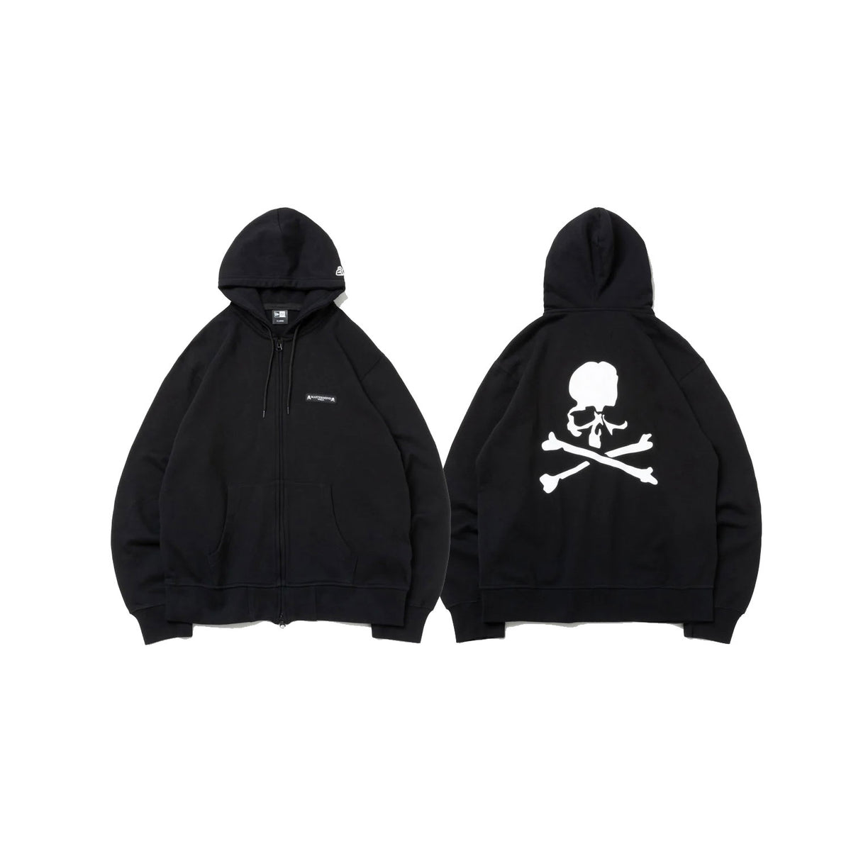 MASTERMIND WORLD x New Era Sweatshirt Full Zip Hoodie SS24 – cotwohk