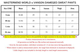 MASTERMIND WORLD x VANSON DAMEGED SWEAT PANTS