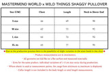 MASTERMIND WORLD x WILD THINGS SHAGGY PULLOVER