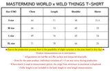 MASTERMIND WORLD x WILD THINGS T-SHIRT