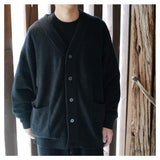 MASTERMIND WORLD 24A/W LOUNGE CARDIGAN [ MW24S13-BL056 ]