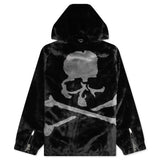 MASTERMIND WORLD ACRYLIC WOVEN FULL ZIP JACKET [ MW24S13-BL008 ]