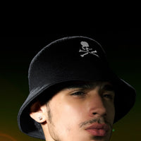 MASTERMIND WORLD x KANGOL FLIP IT REV BUCKET [ MW24C13-HA100 ]