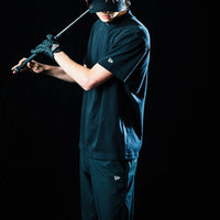 MASTERMIND WORLD x New Era Golf S/S Mid Neck Performance T-Shirt [ MW24C12-TS101 ]