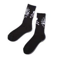 MASTERMIND WORLD x The Star Logo Skull Bones Socks (SO100)