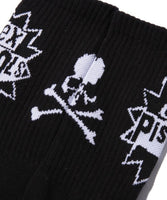 MASTERMIND WORLD x The Star Logo Skull Bones Socks (SO100)
