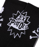 MASTERMIND WORLD x The Star Logo Skull Bones Socks (SO100)