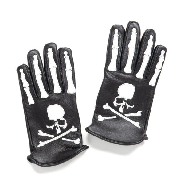 MASTERMIND WORLD x VANSON BONE GLOVES CUSTOM [ MW24C13-GL100 ]