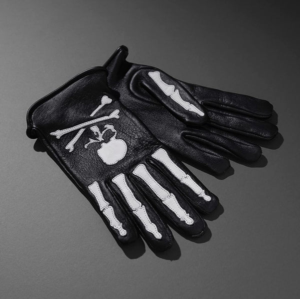 MASTERMIND WORLD x VANSON BONE GLOVES CUSTOM [ MW24C13-GL100