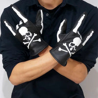 MASTERMIND WORLD x VANSON BONE GLOVES CUSTOM [ MW24C13-GL100 ]