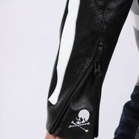 MASTERMIND WORLD x VANSON BONE JACKET CUSTOM [ MW24C13-BL100 ]