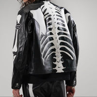 MASTERMIND WORLD x VANSON BONE JACKET CUSTOM [ MW24C13-BL100 ]