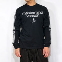 MASTERMIND WORLD x VANSON BONE L/S TEE ( REGULAR FIT ) [ MW24C13-TS101 ]