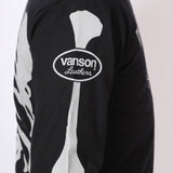 MASTERMIND WORLD x VANSON BONE L/S TEE ( REGULAR FIT ) [ MW24C13-TS101 ]