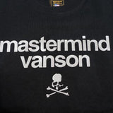 MASTERMIND WORLD x VANSON BONE S/S TEE ( REGULAR FIT ) [ MW24C13-TS100 ]