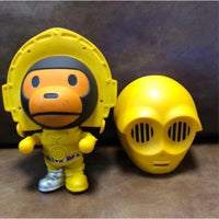 MEDICOM TOY x A BATHING APE × STAR WARS BABY MILO VCD C-3PO