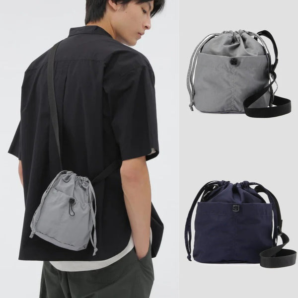 MHL. WASHED NYLON BAG [ 5955271201 ]