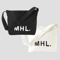 MHL. HEAVY COTTON CANVAS SHOULDER BAG cotwo