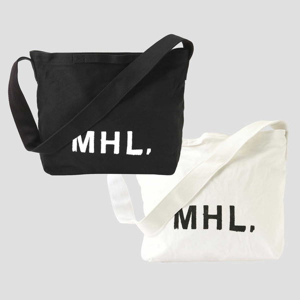 MHL. HEAVY COTTON CANVAS SHOULDER BAG cotwo