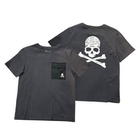 mastermind JAPAN x C2H4 TX-074 SKULL PRINT POCKET TEE - cotwo