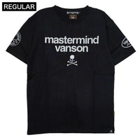 MASTERMIND WORLD x VANSON BONE S/S TEE ( REGULAR FIT ) [ MW24C13-TS100 ]