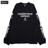 MASTERMIND WORLD x VANSON BONE L/S TEE ( BOXY FIT ) [ MW24C13-TS103 ]