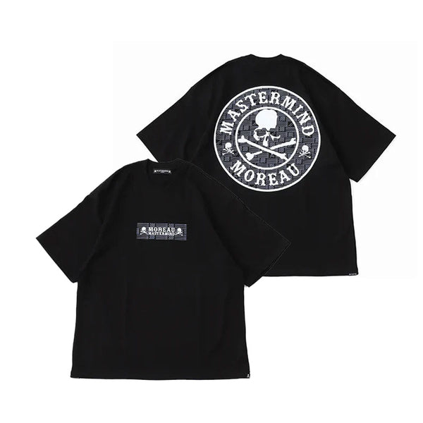 MASTERMIND WORLD x MOREAU PARIS  T-SHIRT SKULL cotwo