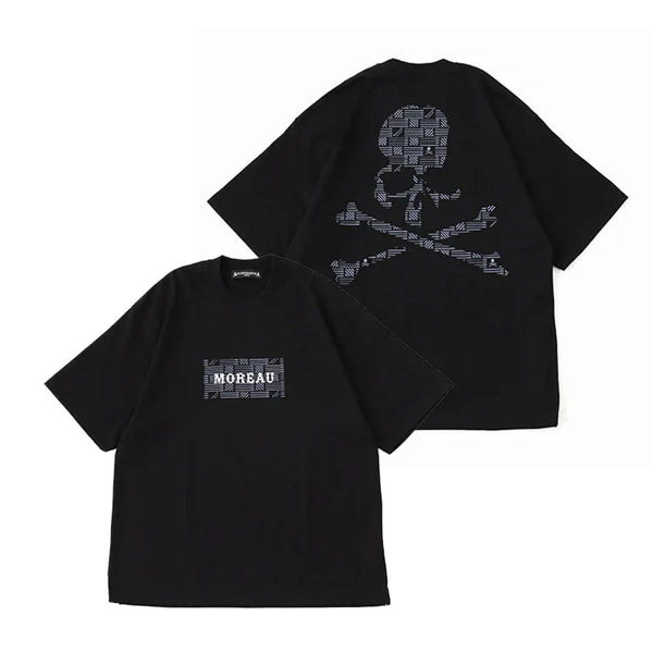 MASTERMIND WORLD x MOREAU PARIS  T-SHIRT FLAG cotwo