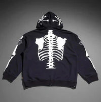 MASTERMIND WORLD x VANSON BONE HOODIE ( BOXY FIT ) [ MW24C13-SW101 ]