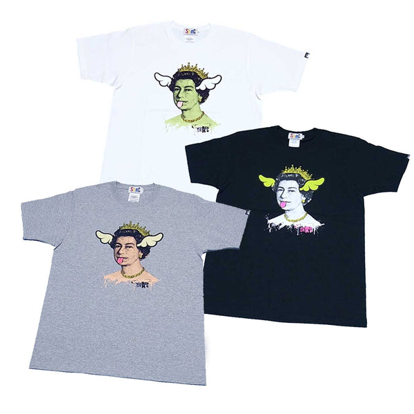 SYNC BY MEDICOM TOY x D*FACE TEE DOG SAVE THE QUEEN
