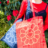MURAKAMI TAKASHI Flower Mononoke Records Tote Bag