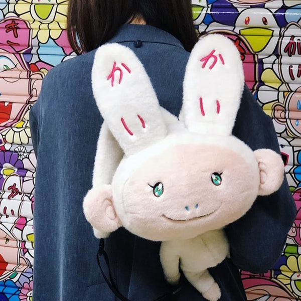 MURAKAMI TAKASHI KAIKAI Plush Backpack ( Blank )