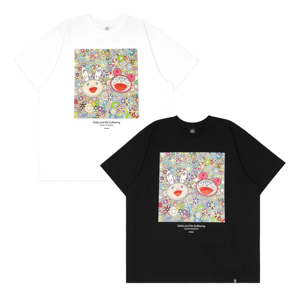 MURAKAMI TAKASHI Kaikai and Kiki Guffawing T-shirts