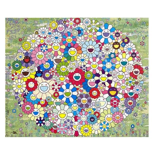 Jigsaw Puzzle Korpokkur in the Forest　③ MURAKAMI TAKASHI kaikai kiki Korpokkur in the Forest Jigsaw
