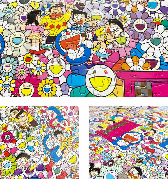 MURAKAMI TAKASHI x DORAEMON in My Memory Jigsaw Puzzle ( 1350