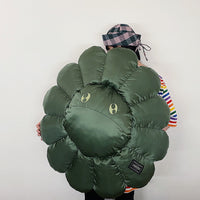 MURAKAMI TAKASHI x PORTER FLOWER CUSHION Sleeping Face [ Sage Green - 100cm ]