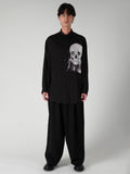 Yohji Yamamoto Y`s for men SKULL PRINT SHIRT TYPE 1