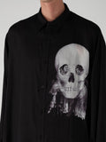 Yohji Yamamoto Y`s for men SKULL PRINT SHIRT TYPE 1