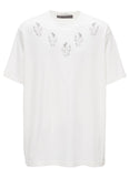 Yohji Yamamoto Y`s for men SKULL PRINT SHORT SLEEVE T-SHIRT TYPE 1
