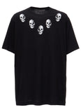 Yohji Yamamoto Y`s for men SKULL PRINT SHORT SLEEVE T-SHIRT TYPE 1