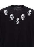 Yohji Yamamoto Y`s for men SKULL PRINT SHORT SLEEVE T-SHIRT TYPE 1