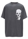 Yohji Yamamoto Y`s for men SKULL PRINT SHORT SLEEVE T-SHIRT TYPE 2